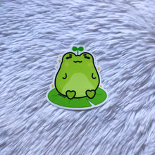 Load image into Gallery viewer, Sprout Frog Vinyl Sticker
