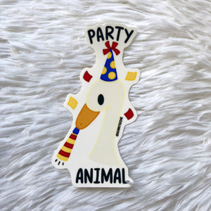 Party Animal Vinyl Sticker