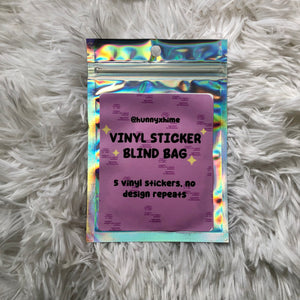 Mystery Vinyl Sticker Pack- 5 pcs