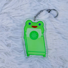 Load image into Gallery viewer, Froggy Bed Keychain
