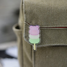 Load image into Gallery viewer, Froggy Dango Acrylic Pin
